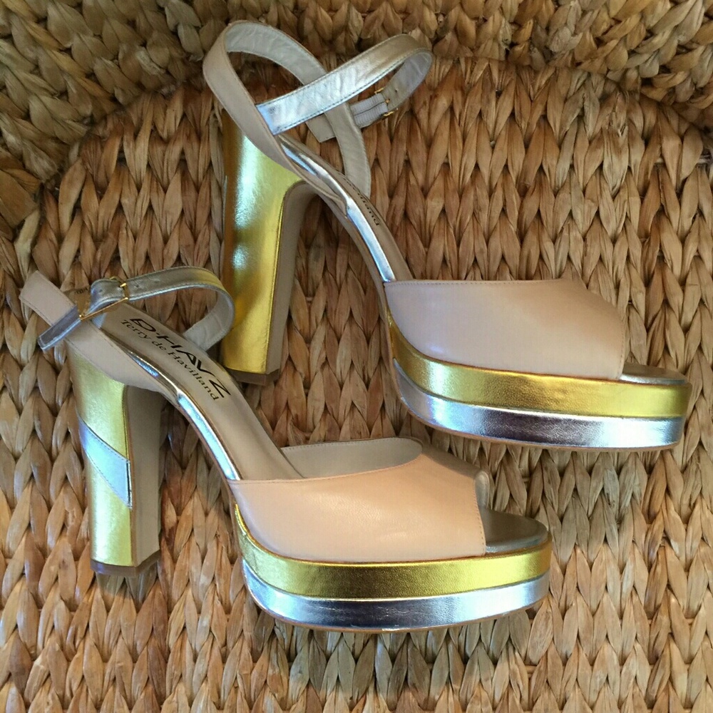 Terry de Haviland platform metallic Helsinki 41 9M